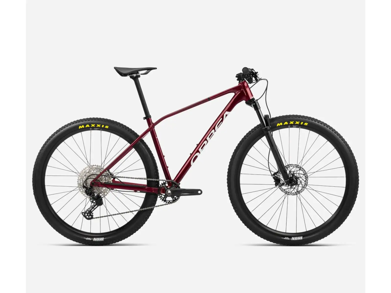 Orbea Alma H20 Mountain Bike Metallic Dark Red/Chic White