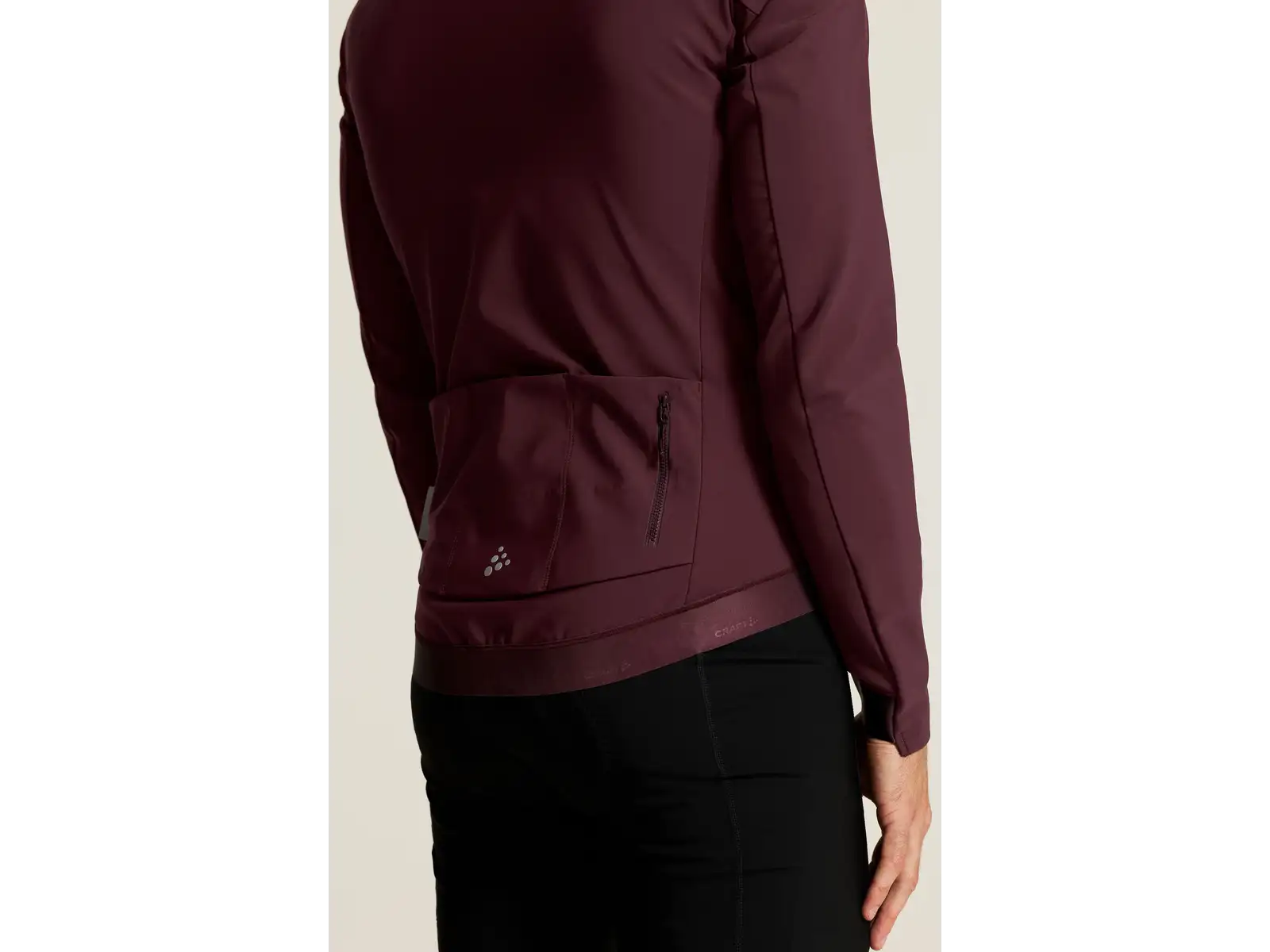 CRAFT Bike SubZ Training men's cycling jacket red