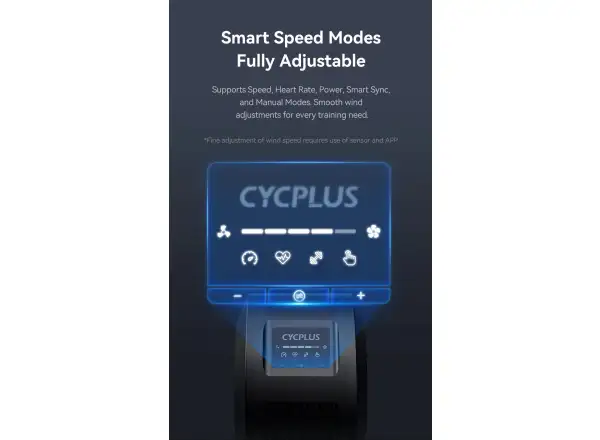 Cycplus F1 electronically controlled fan