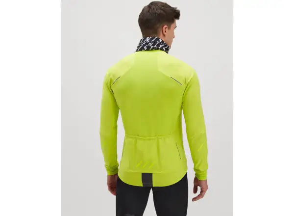 Silvini Ghisallo men's jacket lime/blue
