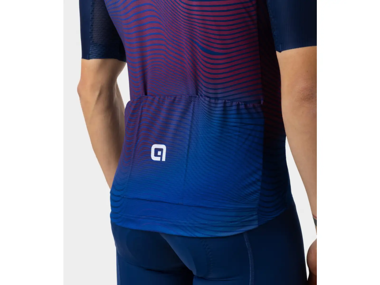Alé PR-E Onda men's jersey short sleeve Navy Blue