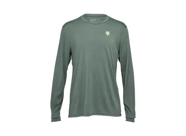 Fox Ranger DR Shepherds men's jersey long sleeve Hunter Green
