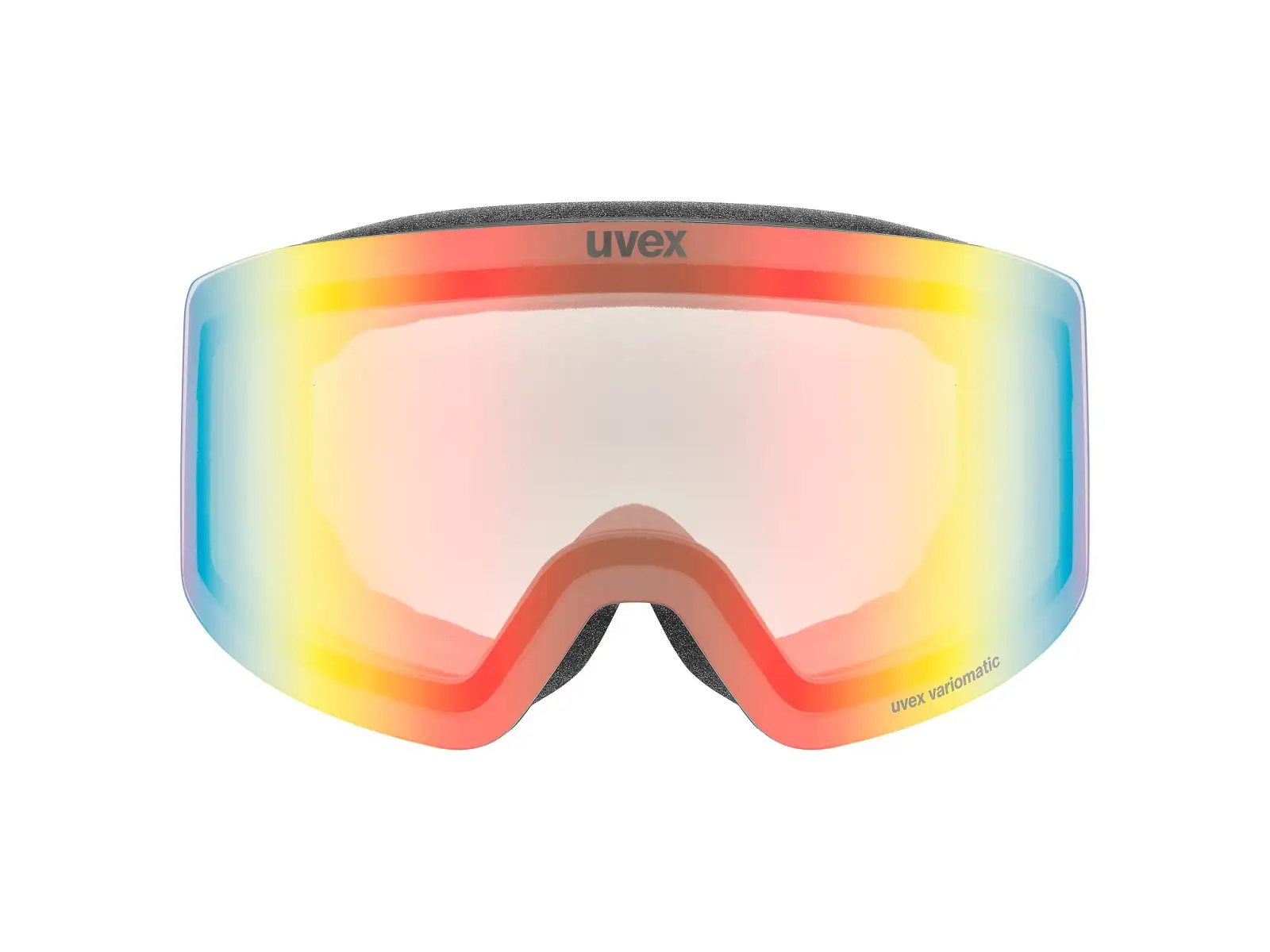 Uvex Provoque FM ski goggles black matt/rainbow