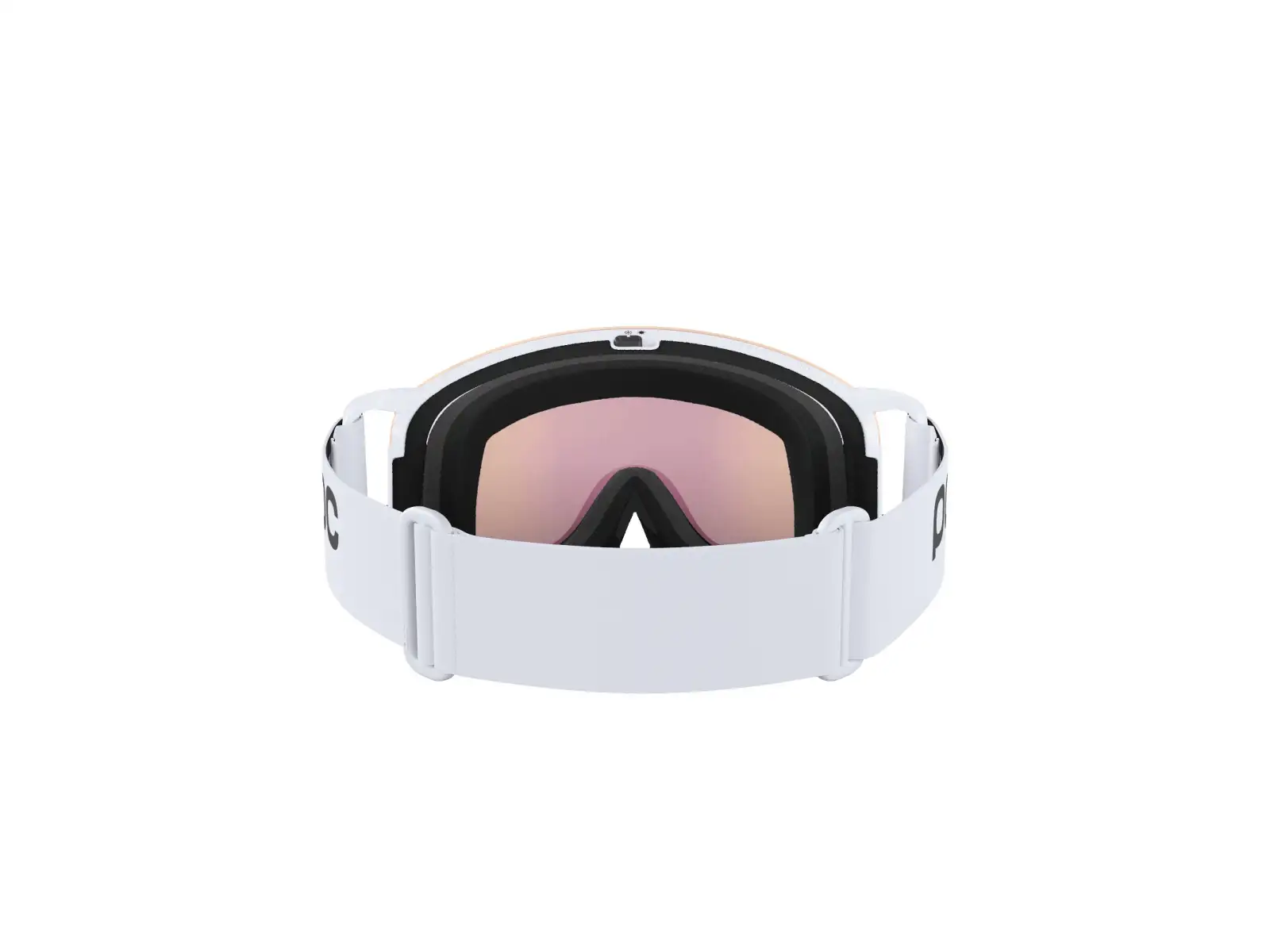 POC Nexal WF ski goggles Hydrogen White/Partly Sunny Orange