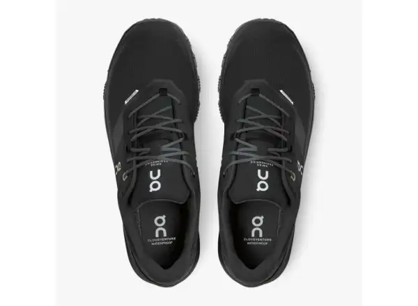 On Cloudventure Waterproof Running Shoes Men Black