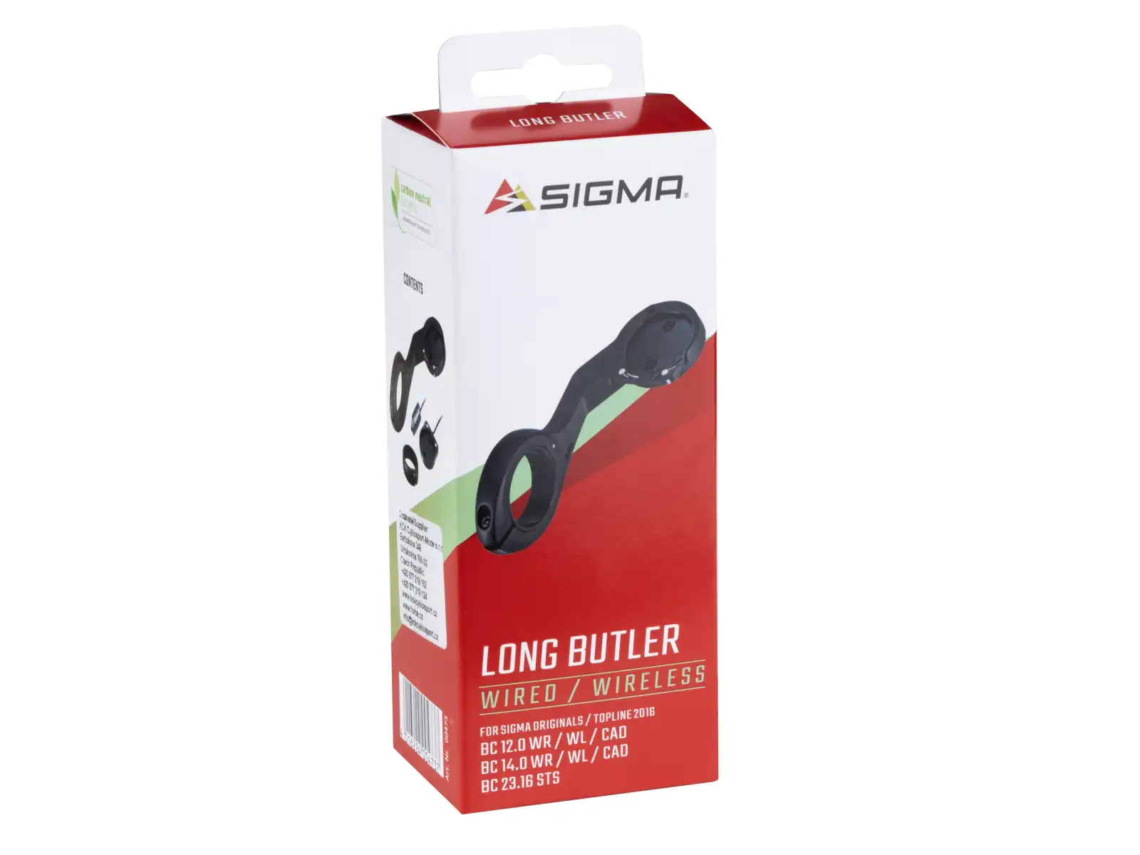 Sigma Long Butler TL2450 WR/WL front mount handlebar holder