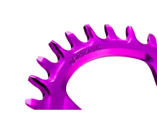 Garbaruk 104BCD Round chainring purple