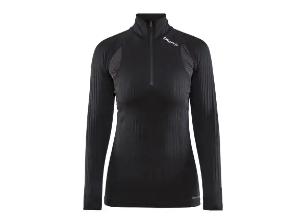 CRAFT Active Extreme X Zip women's shirt black