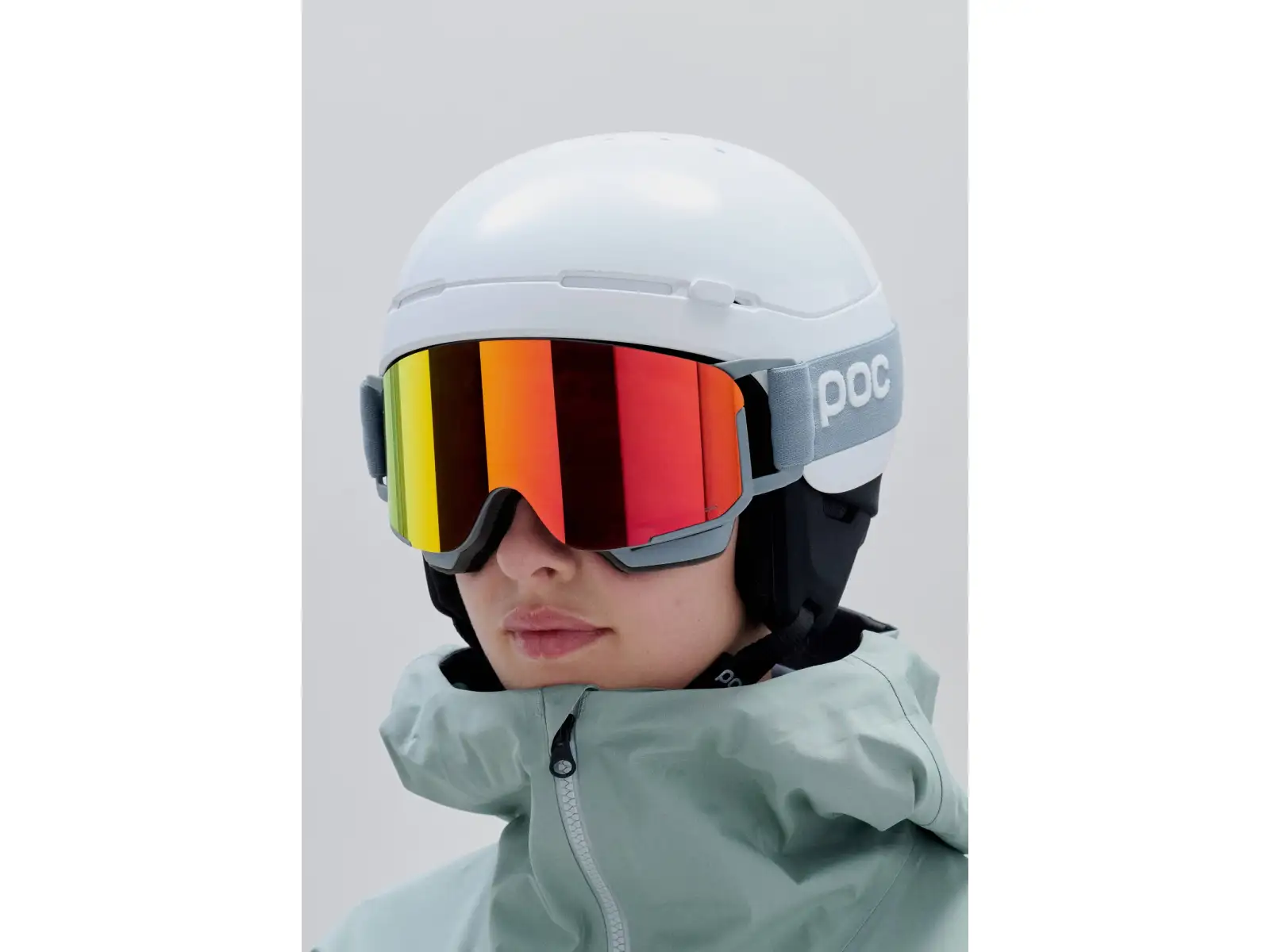 POC Nexal ski goggles Granite Grey/Partly Sunny Orange