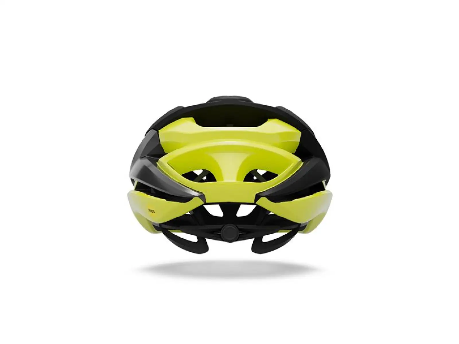 Giro Syntax MIPS road helmet Mat Black/Gloss Hi Viz Yellow