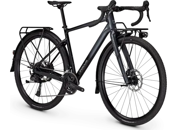 Focus Atlas 6.8 EQP gravel bike Steelgrey/Diamondblack