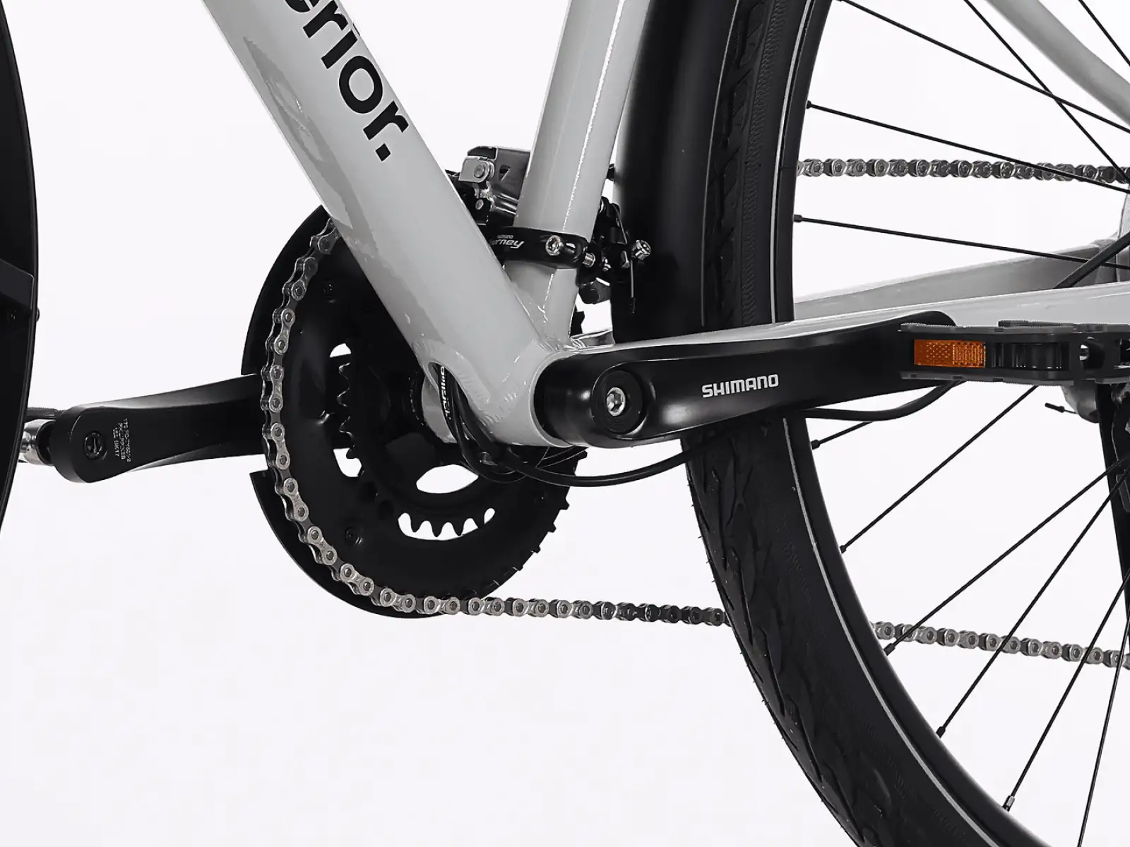 Superior Blox 6.2 T city bike Gloss Grey