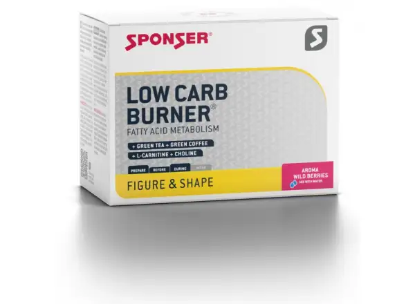 Sponser Low Carb Burner fat burner Wild Berries (20 x 6 g)
