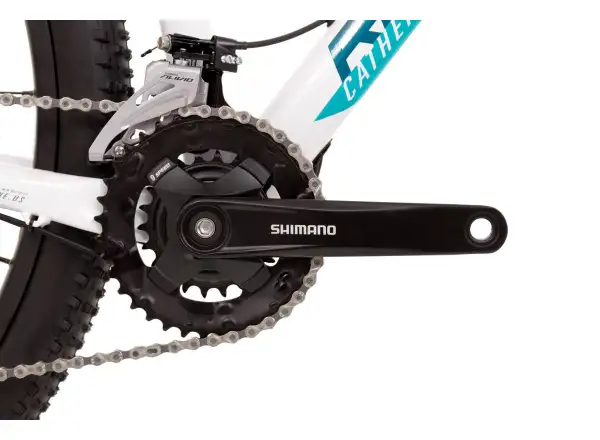 Rock Machine Catherine 20-29 mountain bike Pearl White/Neon Cyan/Petrol