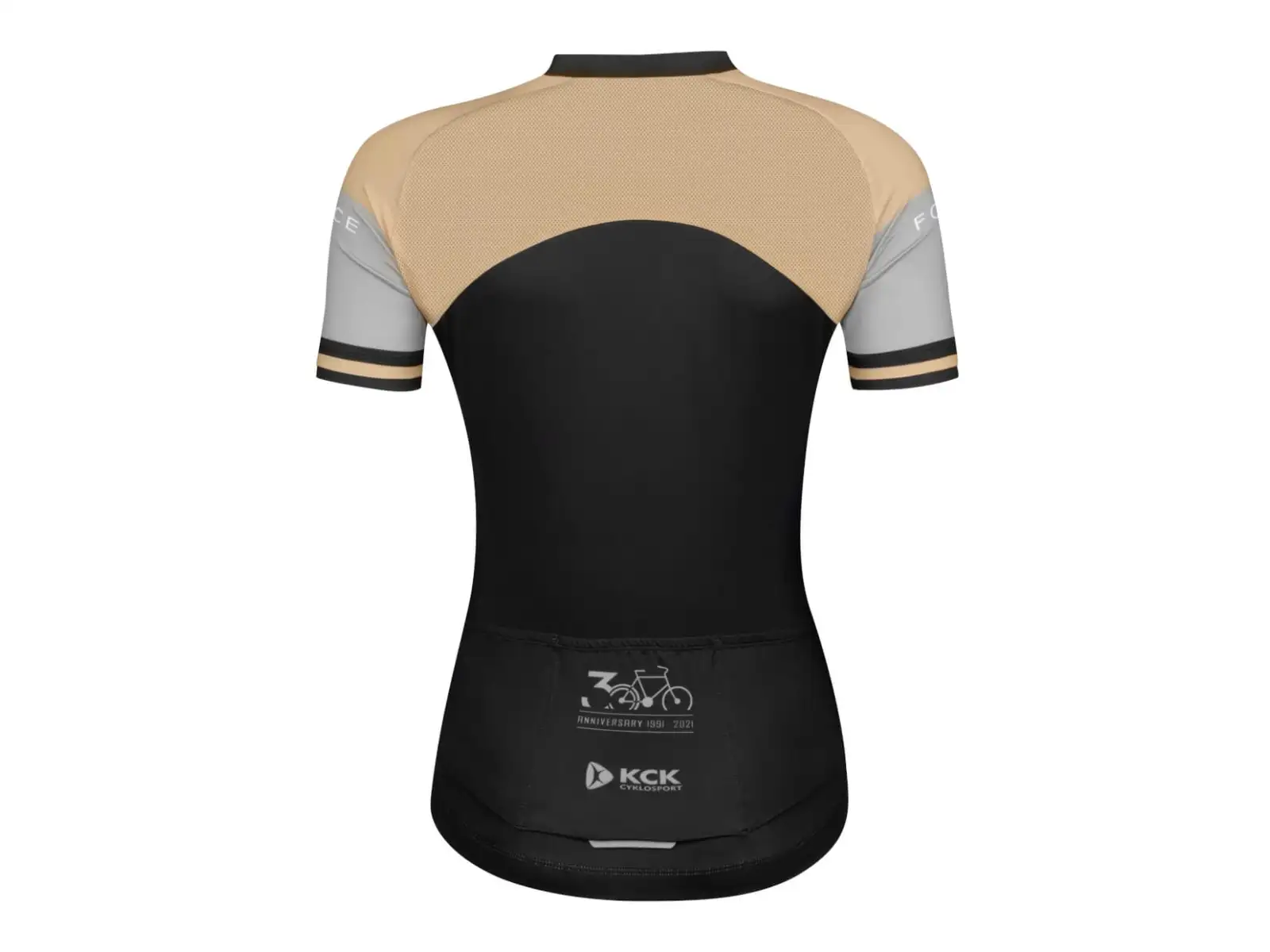 Force Anniversary Lady jersey short sleeve black/gold