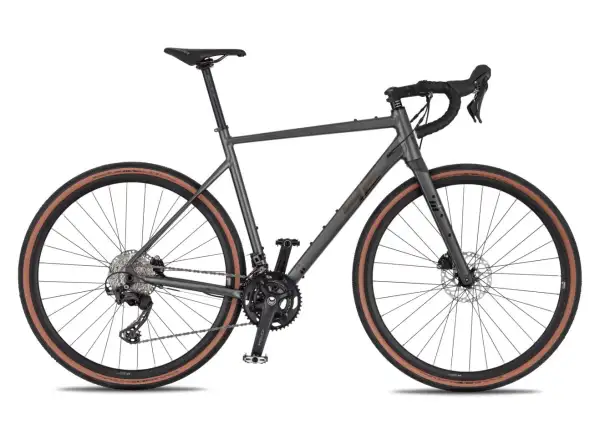 4Ever Gromvel Race gravel bike Titan matt
