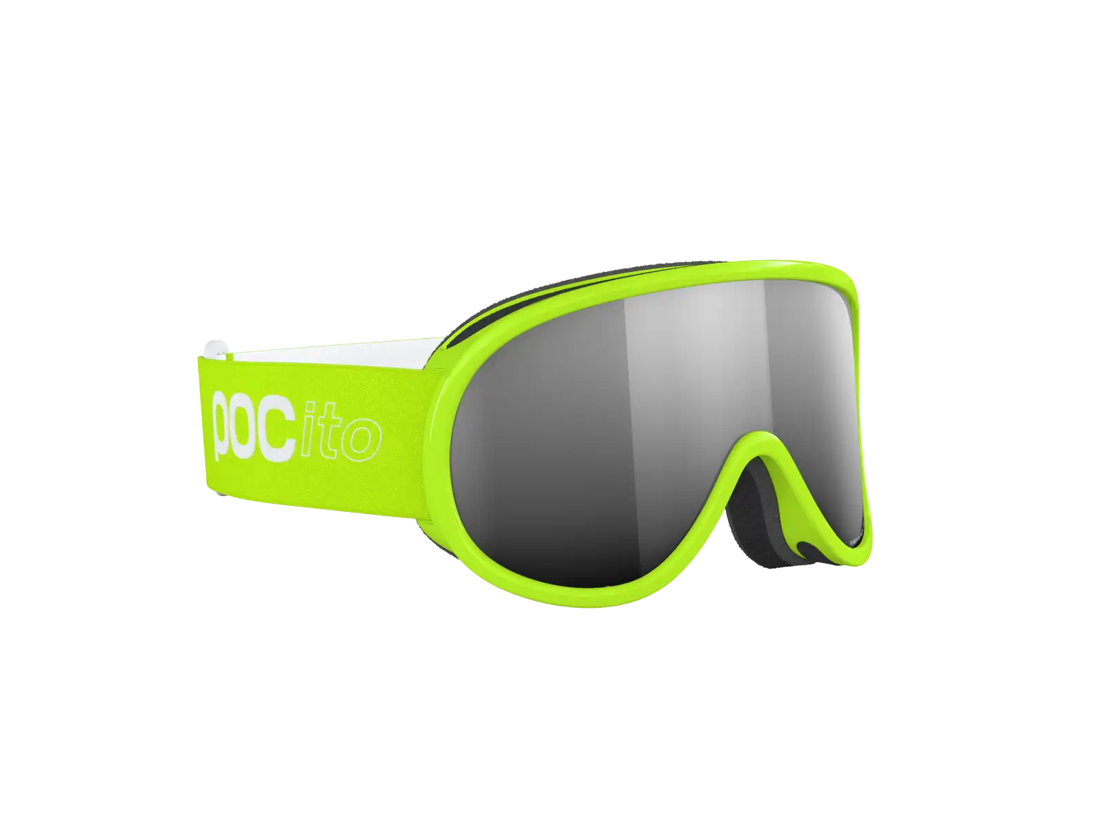 POC POCito Retina kids ski goggles Fluorescent Yellow/Green/Partly Sunny Silver