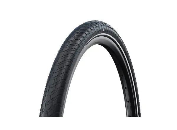 Schwalbe 55-559 Motion Big Apple E-25 Wire, RaceGuard tire Schwarz/Reflex