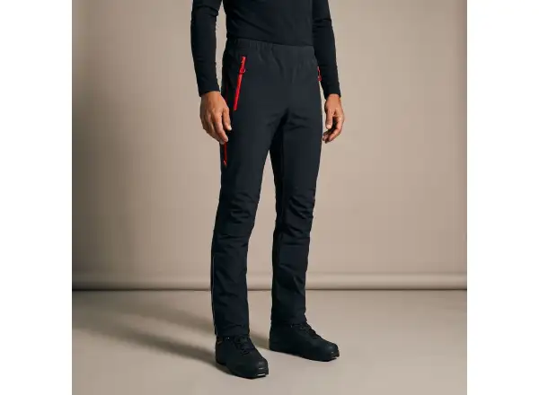 Silvini Soracte men's pants Black/Merlot