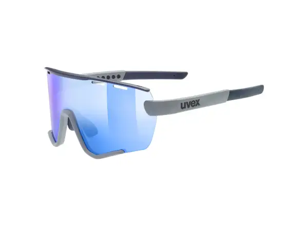 Uvex Sportstyle 236 glasses Rhino Deep Space Mat/ Mirror Blue (Cat. 3) Clear (Cat. 0)