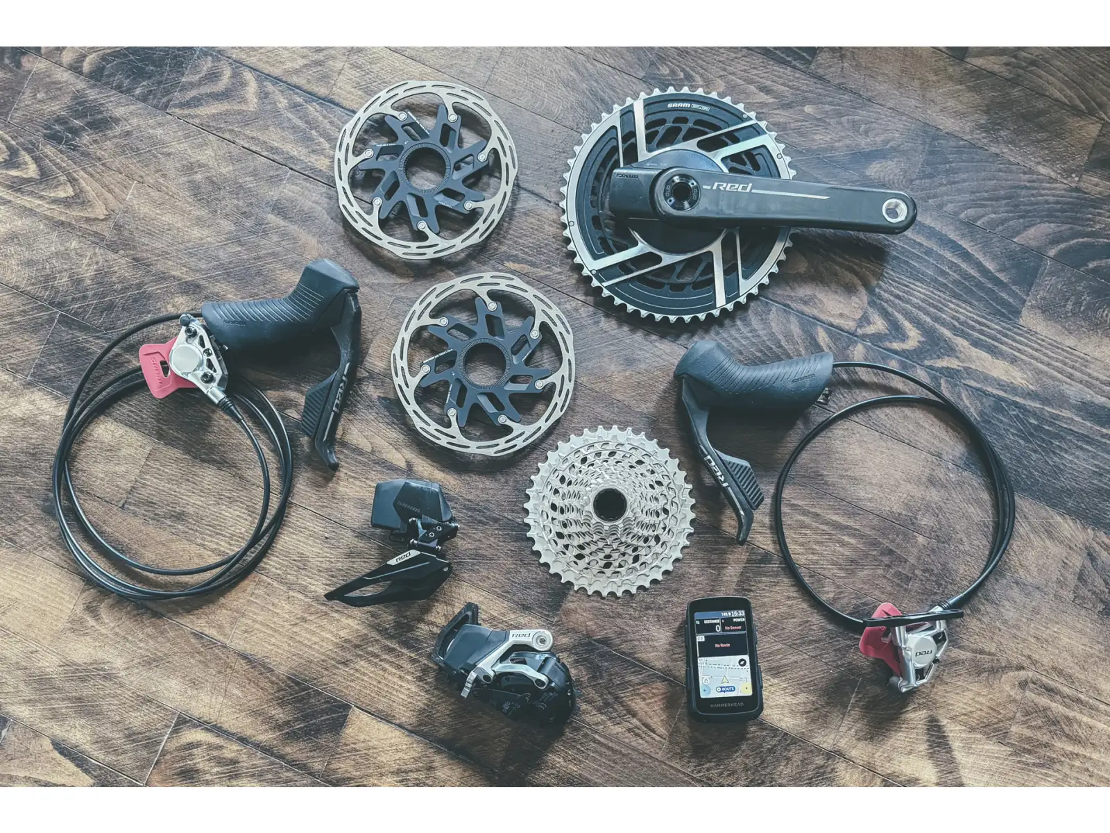 Sram Red AXS 2X Hammerhead road set