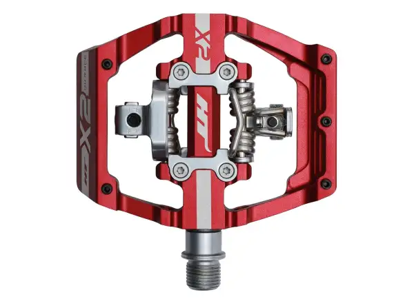 HT HTI-X2 flat pedals red