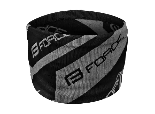 Force Step winter scarf black-grey UNI