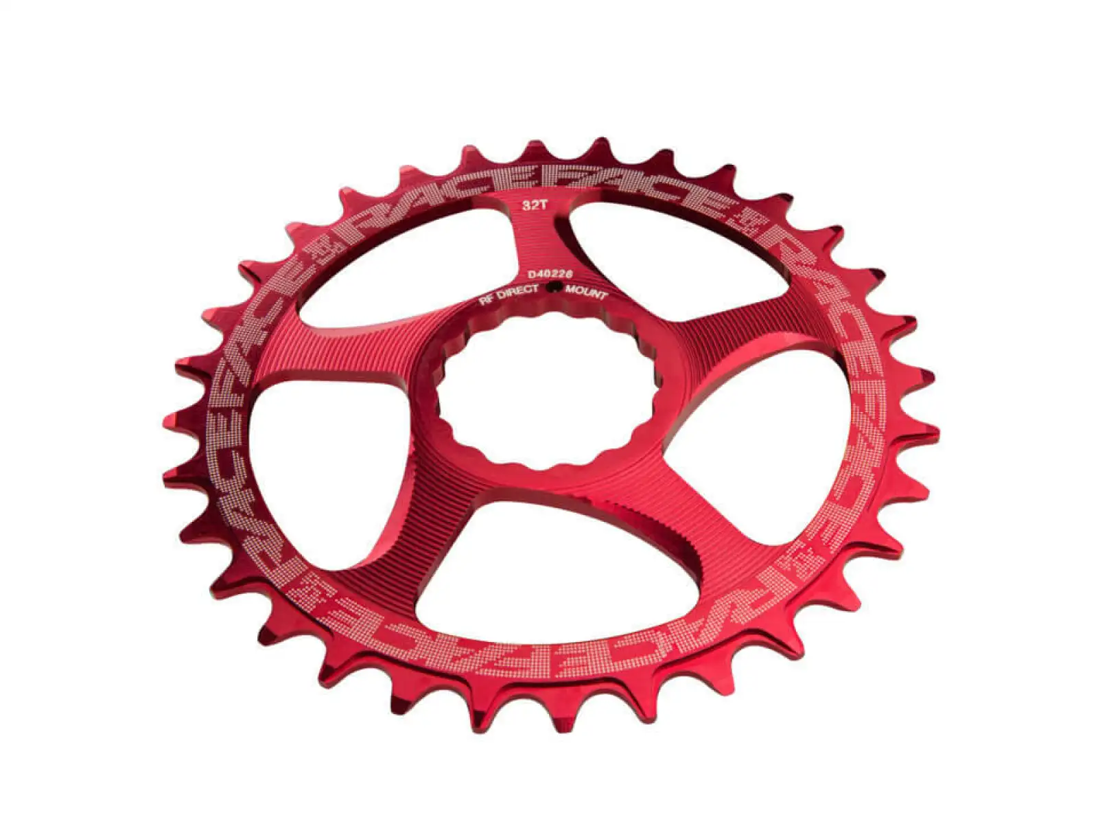 Race Face Single N/W Direct Mount chainring 10–12sp Red