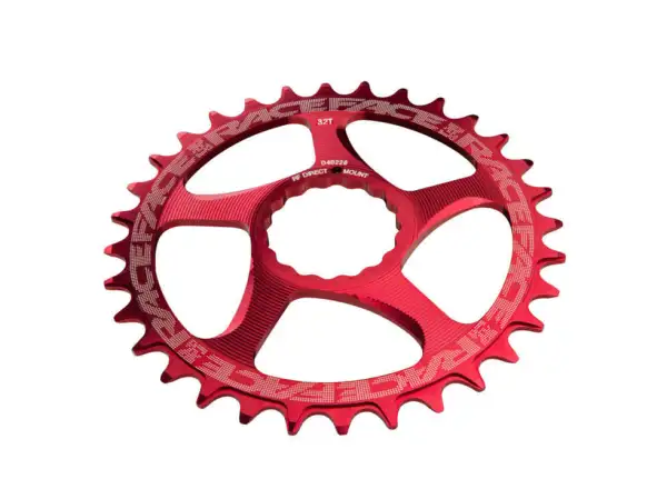 Race Face Single N/W Direct Mount chainring 10–12sp Red