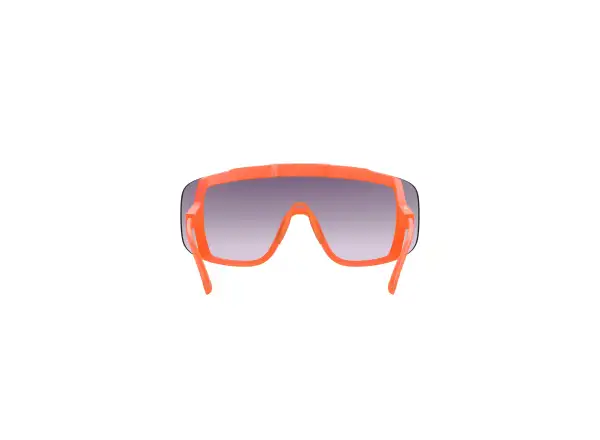 POC Devour + sunglasses Fluorescent Orange Translucent/Clarity Road/Partly Sunny Gold