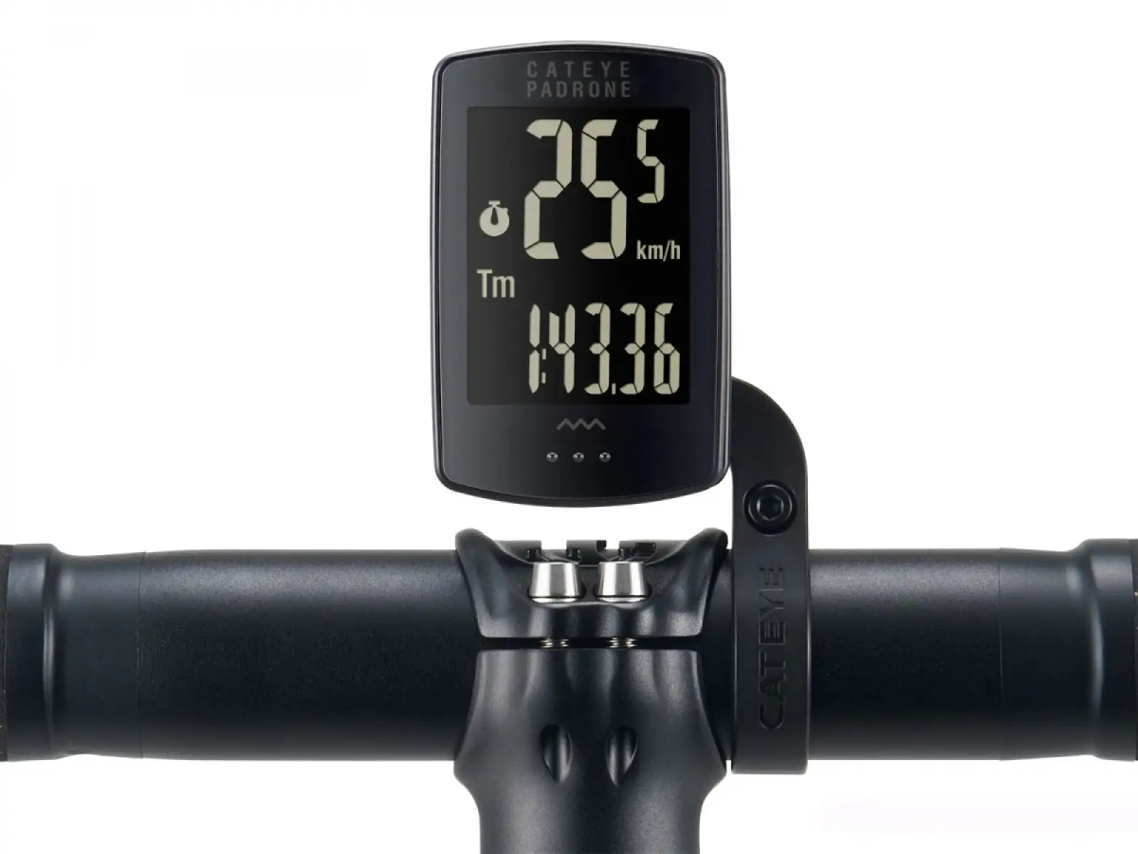 CatEye Padrone PA100W + OF100 computer black-Stealth