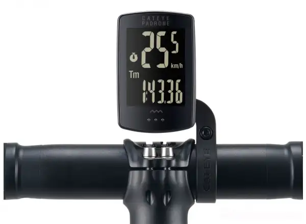 CatEye Padrone PA100W + OF100 computer black-Stealth