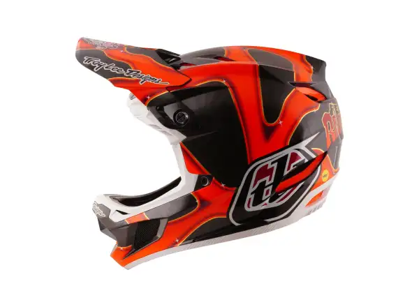 Troy Lee Designs D4 Carbon Red Bull Rampage helmet Dreamland Black