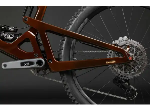Santa Cruz Bronson 4.1 CC MX frame set with Rock Shox Super Deluxe Ultimate shock absorber