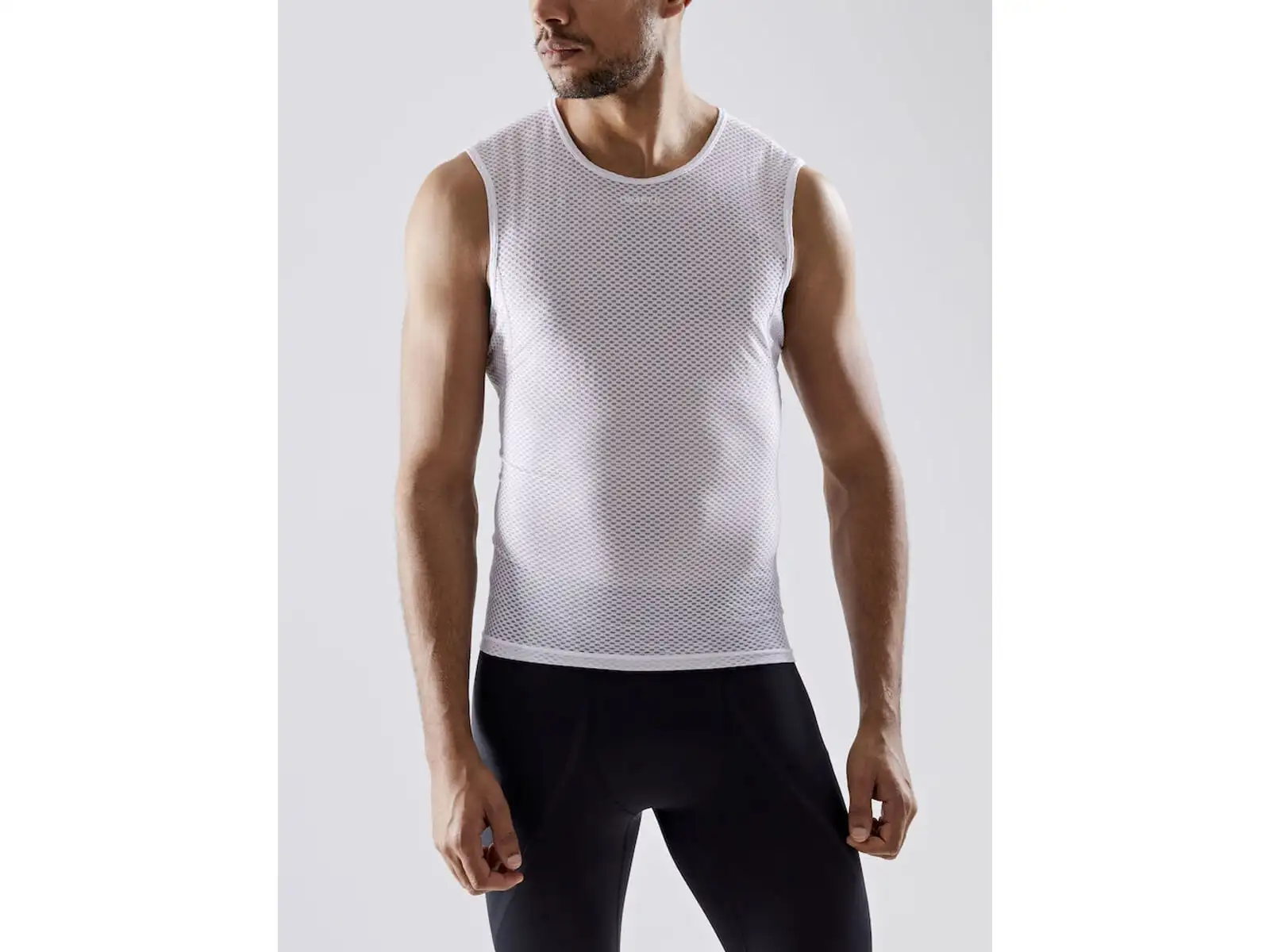 Craft Mesh Superlight men's functional sleeveless shirt white