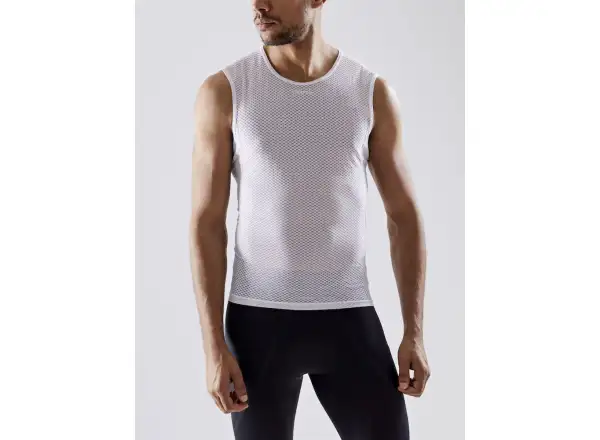 Craft Mesh Superlight men's functional sleeveless shirt white