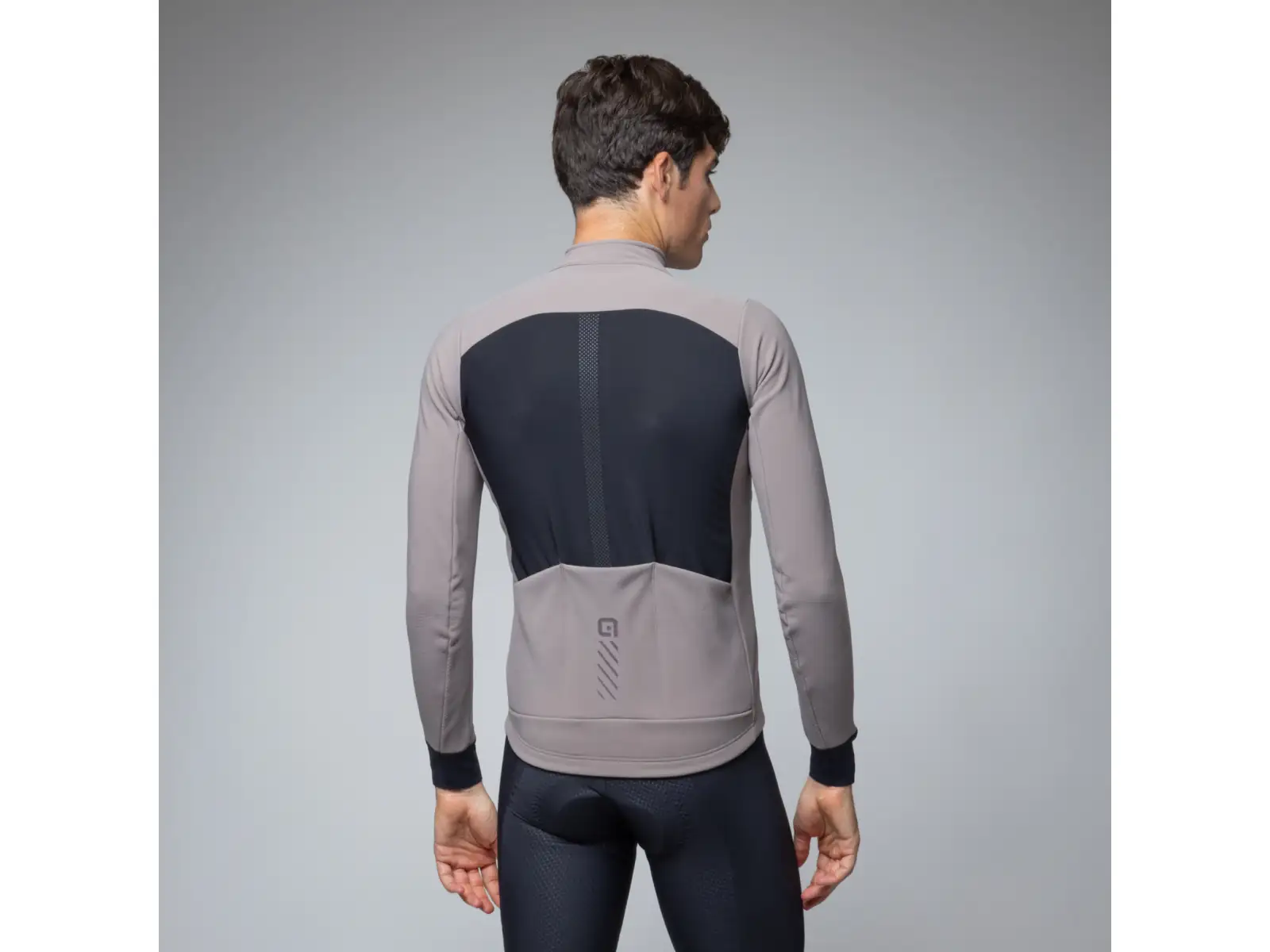 Alé Pragma Fondo 3.0 men's winter jacket Rope Grey