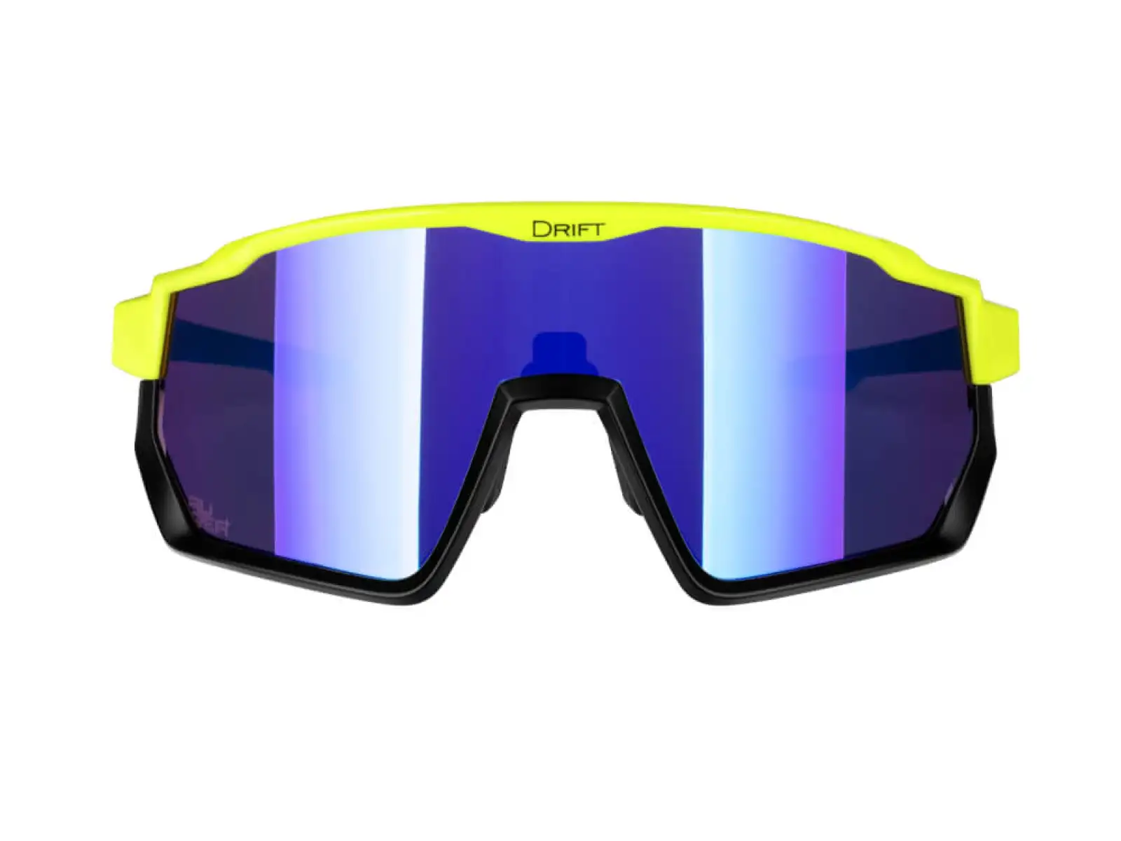 Force Drift men's glasses fluo/black/blue contrast lens