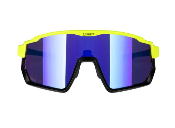 Force Drift men's glasses fluo/black/blue contrast lens
