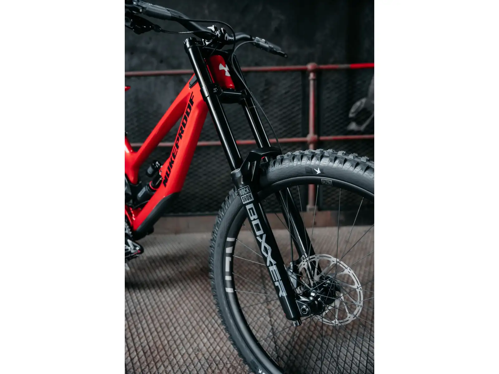Nukeproof Dissent Carbon Pro 297 GX DH7 downhill bike Red