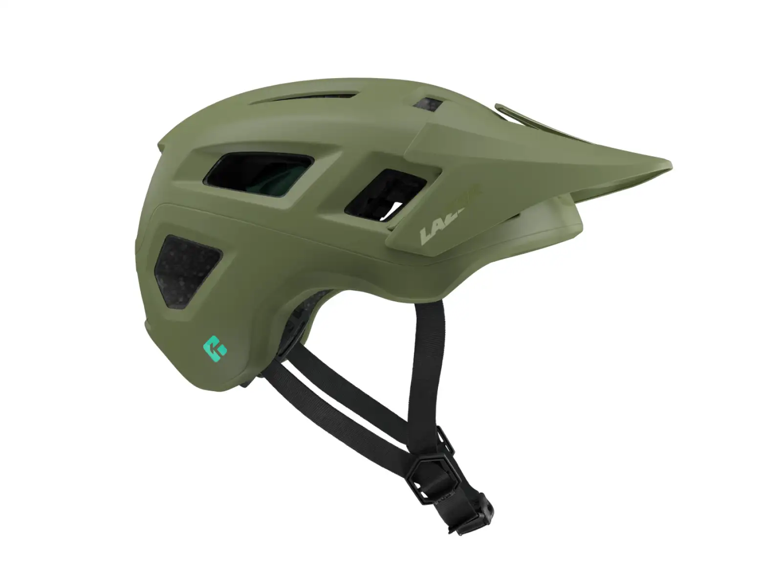Lazer Coyote KinetiCore helmet matte green