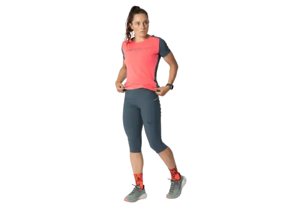 Dynafit Alpine 3/4 women's running leggings Cinder