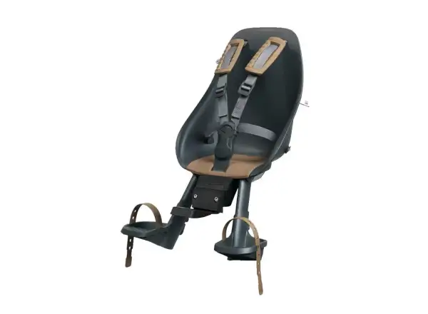 Urban Iki Ta-ke front seat with MTB/ATB adapter Bincho Black/Kurumi Brown