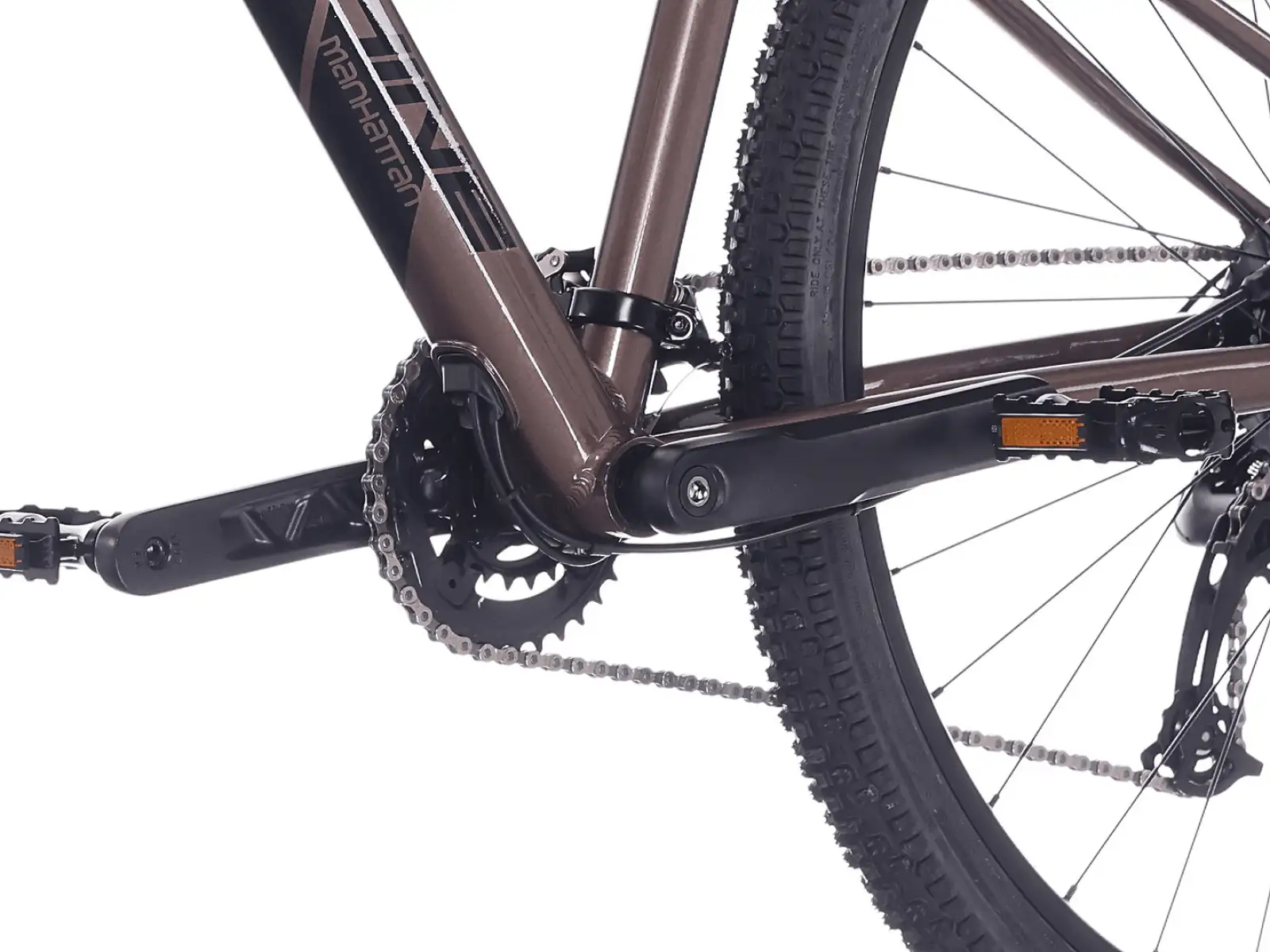 Rock Machine Manhattan 70-29 mountain bike Topaz Brown