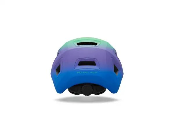 Giro Scamp II children's helmet Mat Blue Jewel/Vivid Green Fade