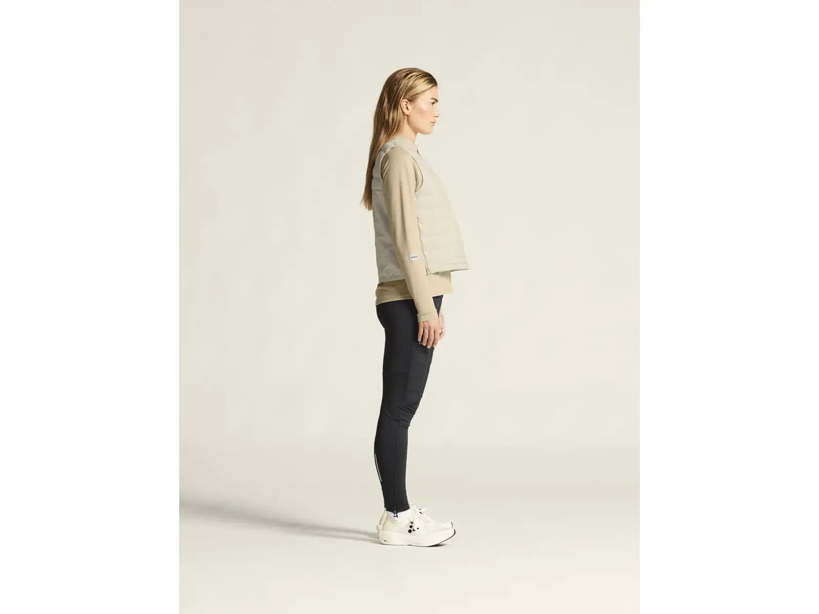 CRAFT SubZ 5 women's running vest beige