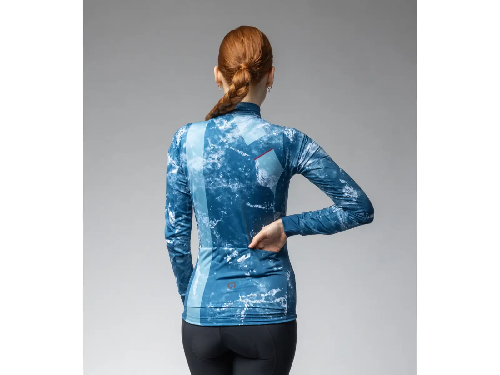 Alé PR-E Icy women's jersey long sleeve Blue