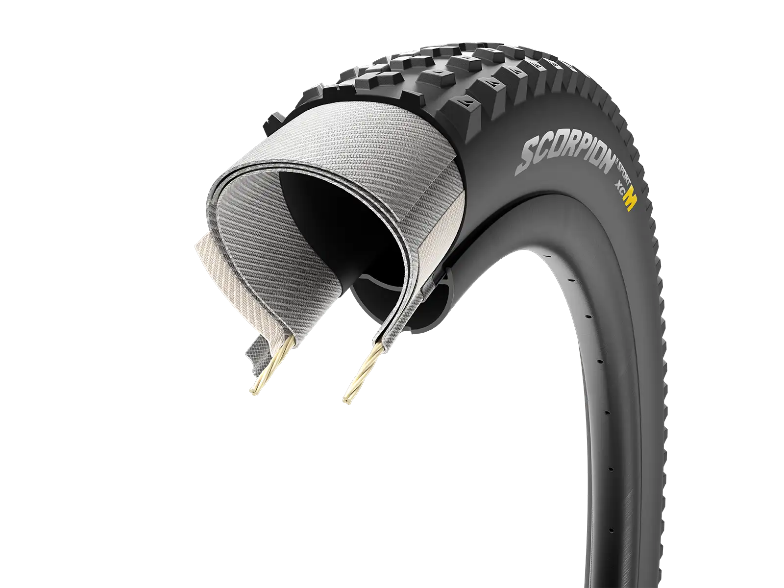 Pirelli Scorpion Sport XC M 29x2,4" tire kevlar black