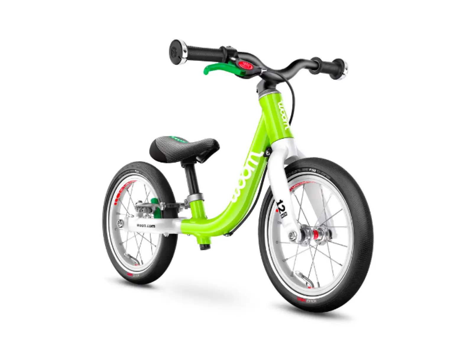 Woom 1 Lizard Lime 12 children's balance bike