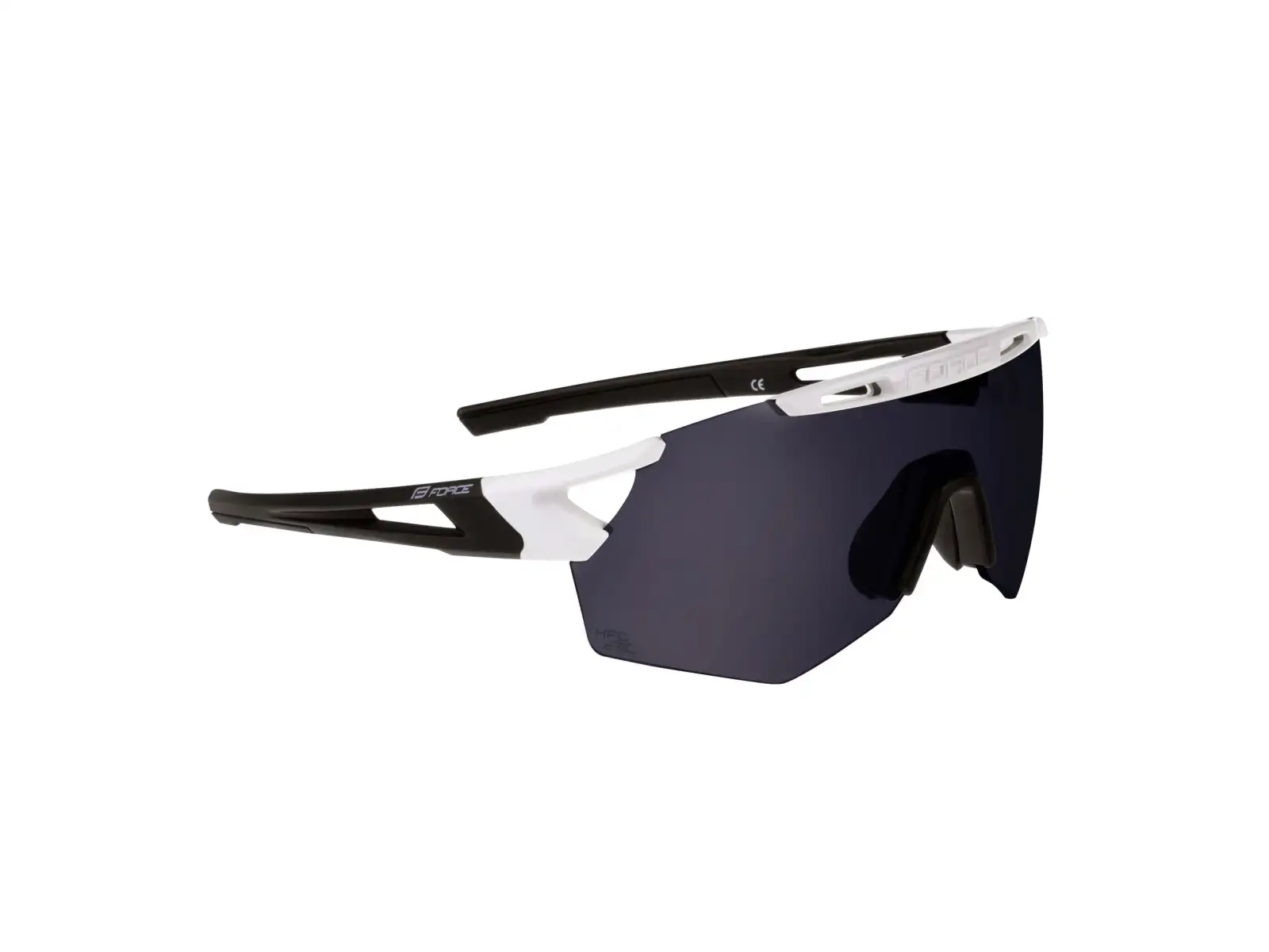Force Arcade cycling glasses white/black/black mirror lenses